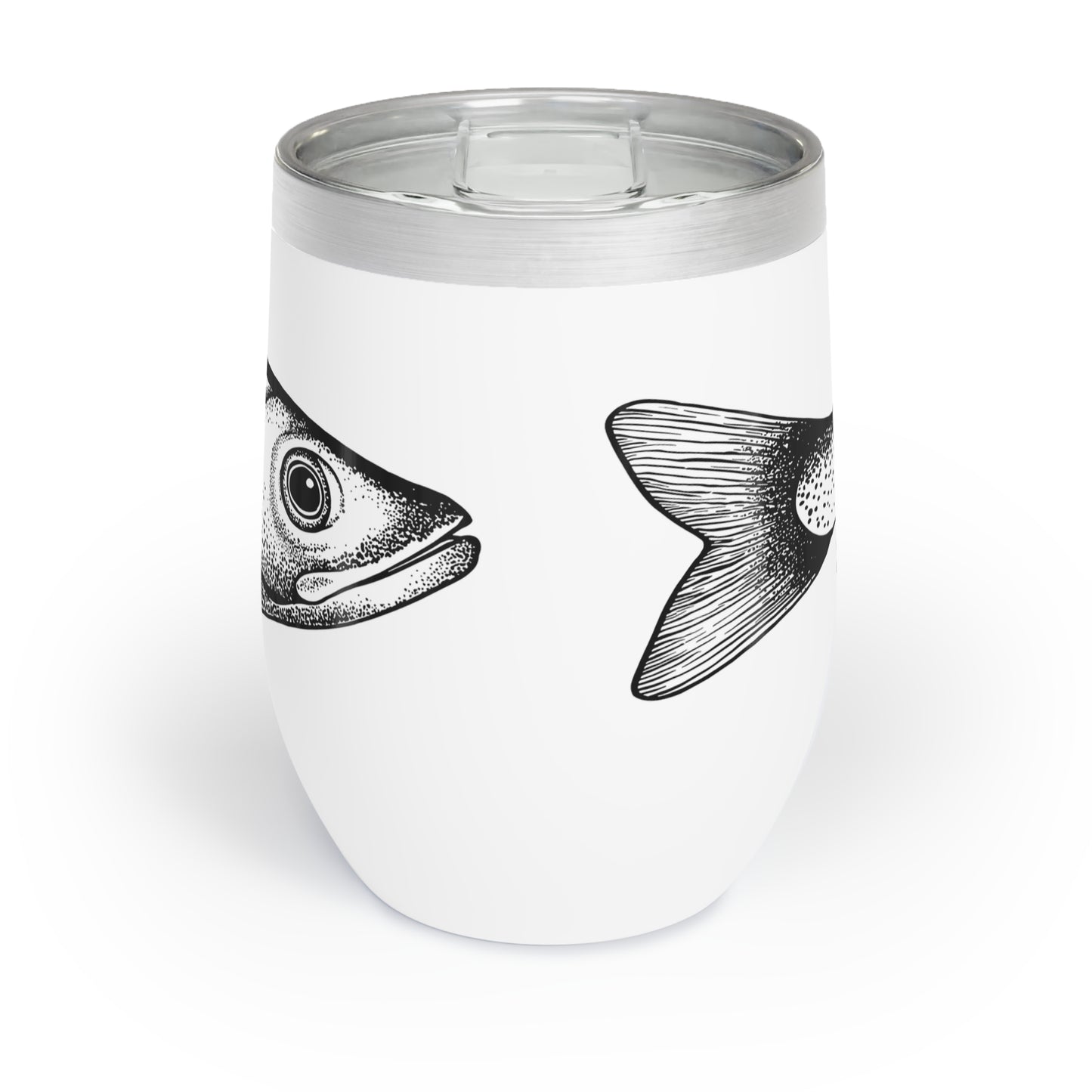 Gobelet de 12 oz en acier inoxydable – Cadeau pour amateurs de pêche