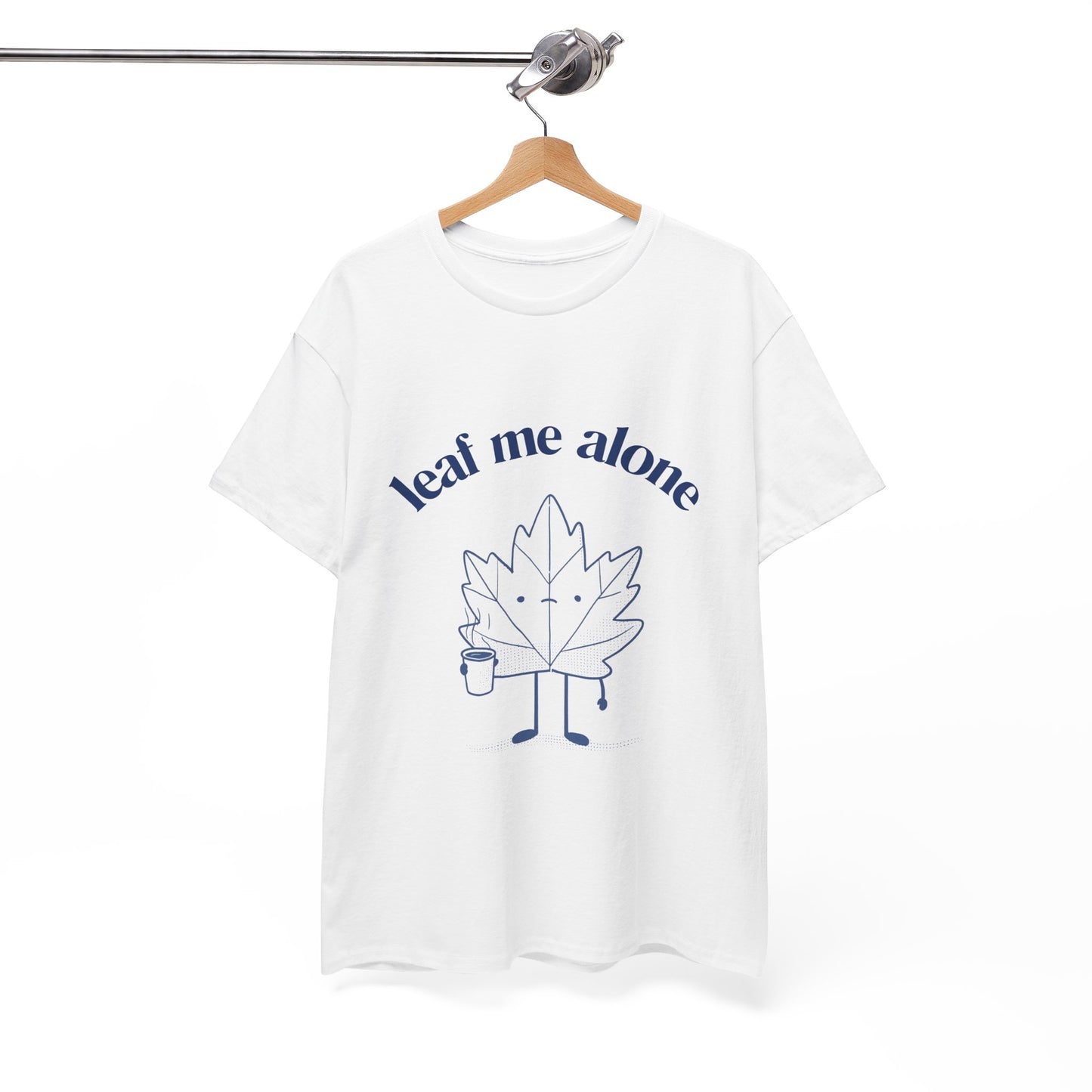 T-shirt en coton durable – Leaf Me Alone