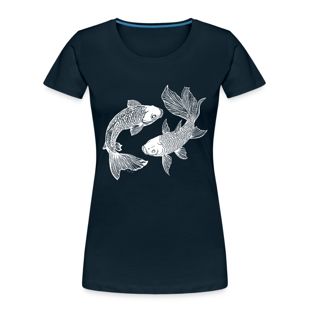 Women’s Premium Organic T-Shirt - deep navy