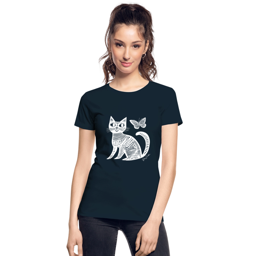 Women’s Premium Organic T-Shirt - deep navy