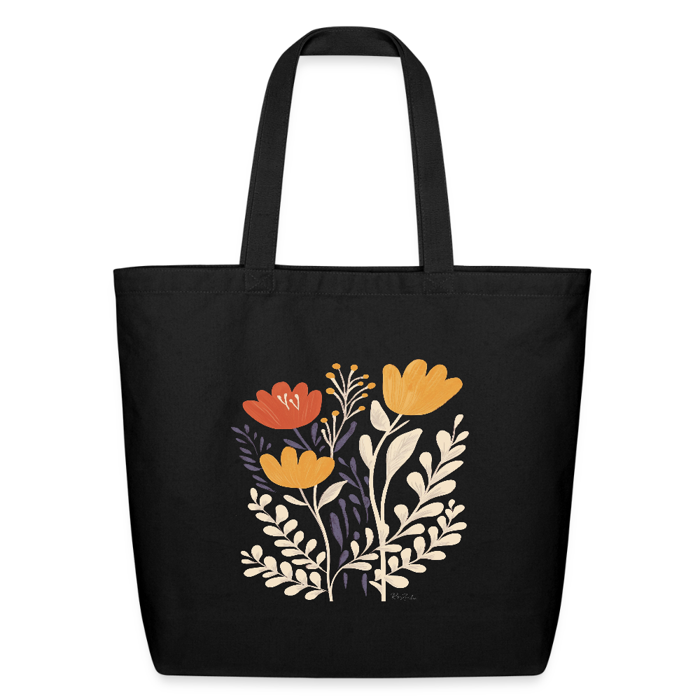 Eco-Friendly Cotton Tote - black