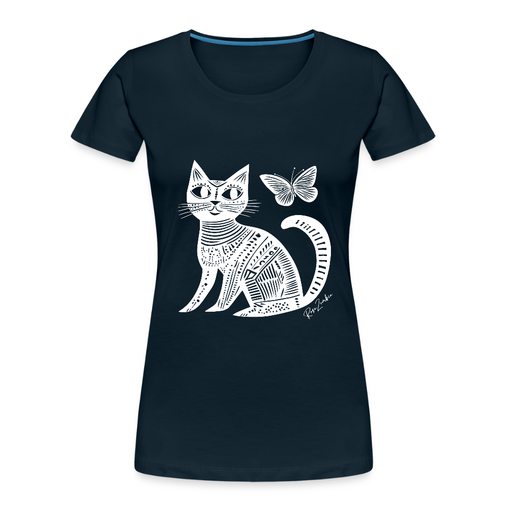 Women’s Premium Organic T-Shirt - deep navy