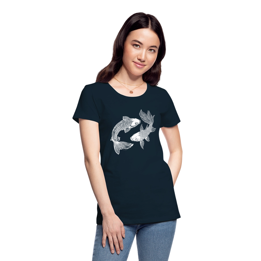 Women’s Premium Organic T-Shirt - deep navy