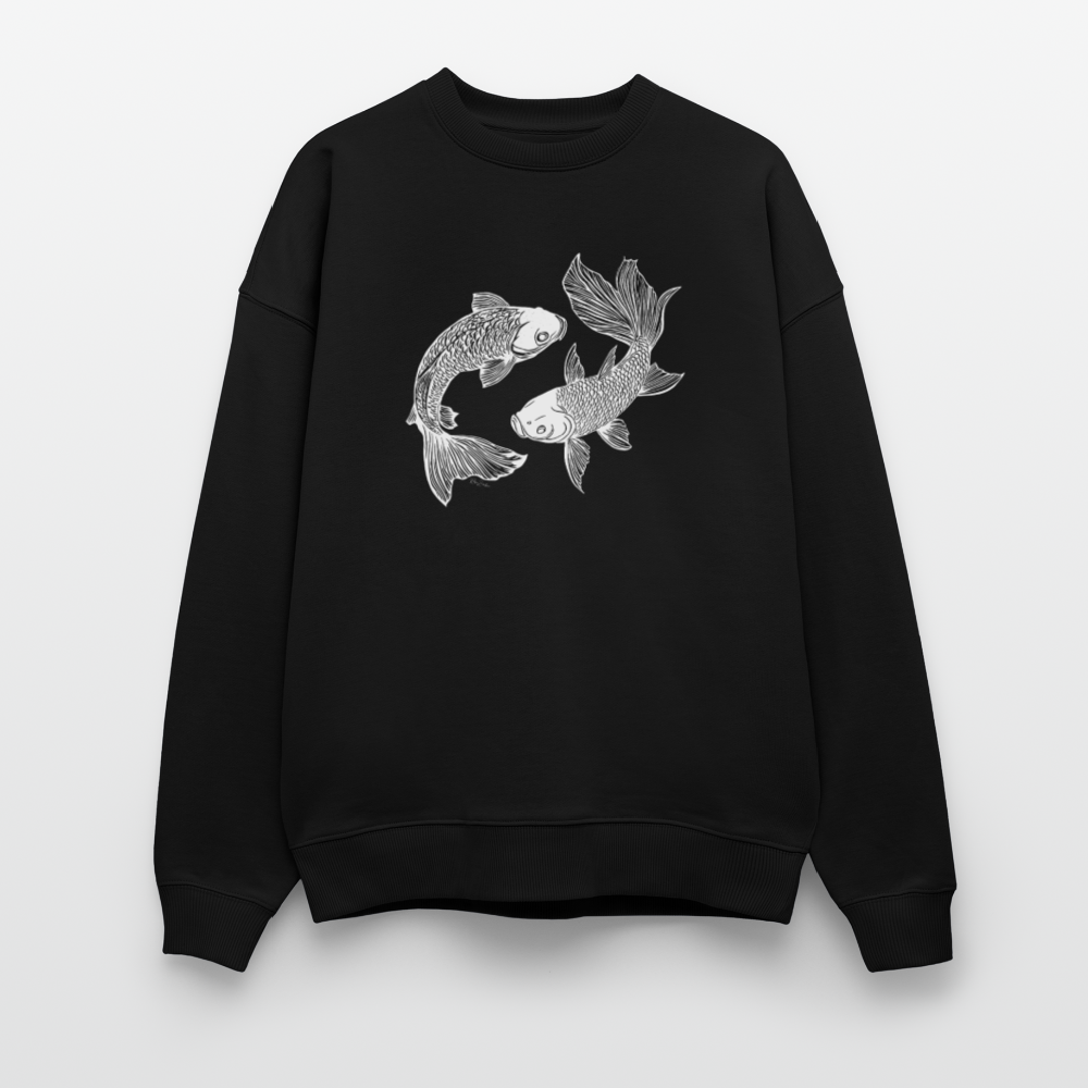 Stanley/Stella Radder Unisex Oversized Organic Sweatshirt - black