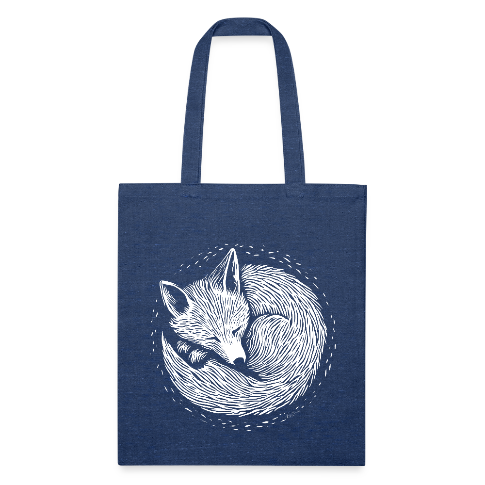 Recycled Tote Bag - heather navy