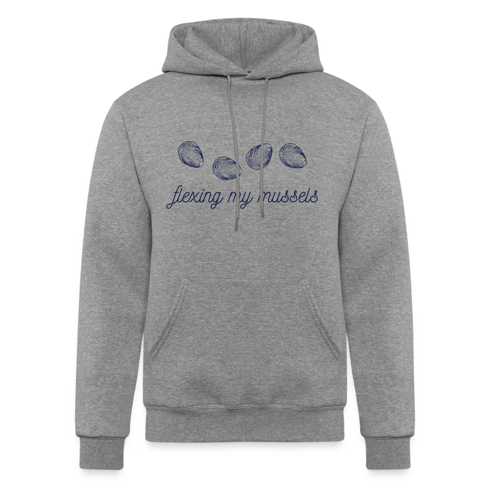 Champion Unisex Powerblend Hoodie - heather gray