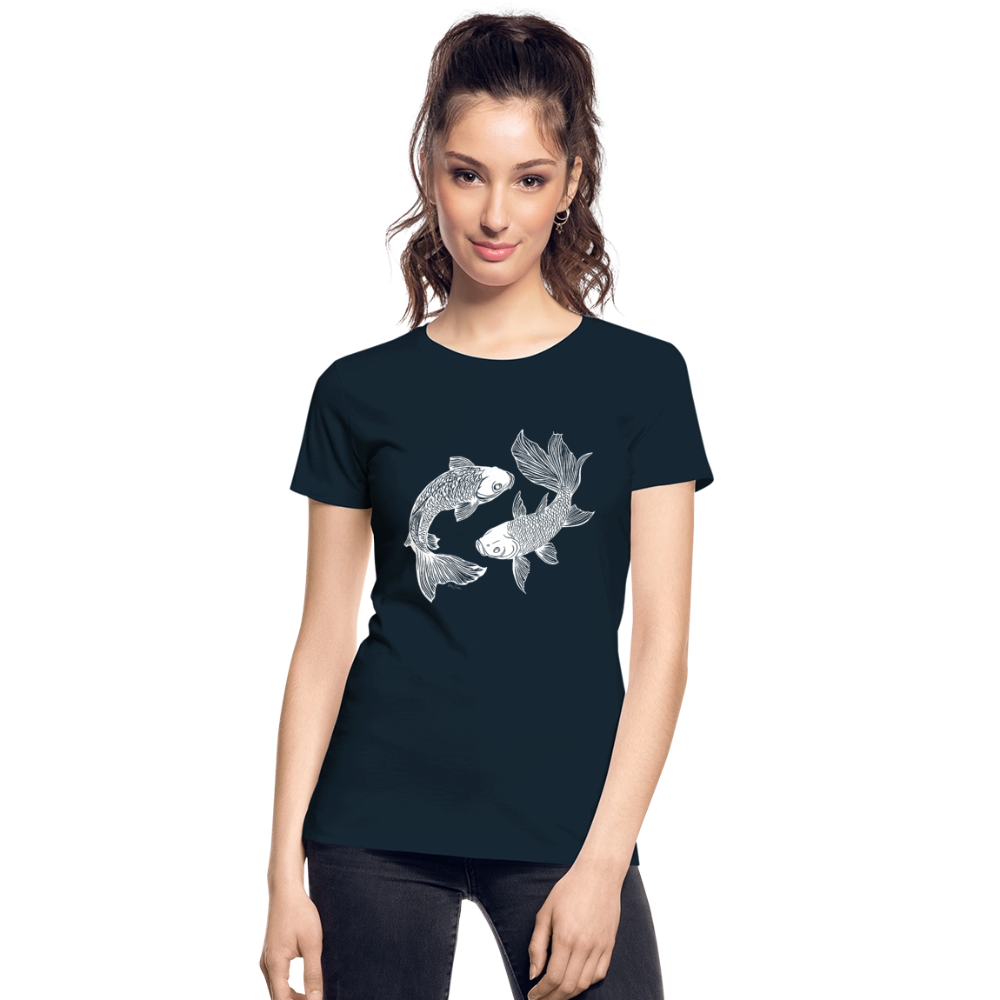 Women’s Premium Organic T-Shirt - deep navy