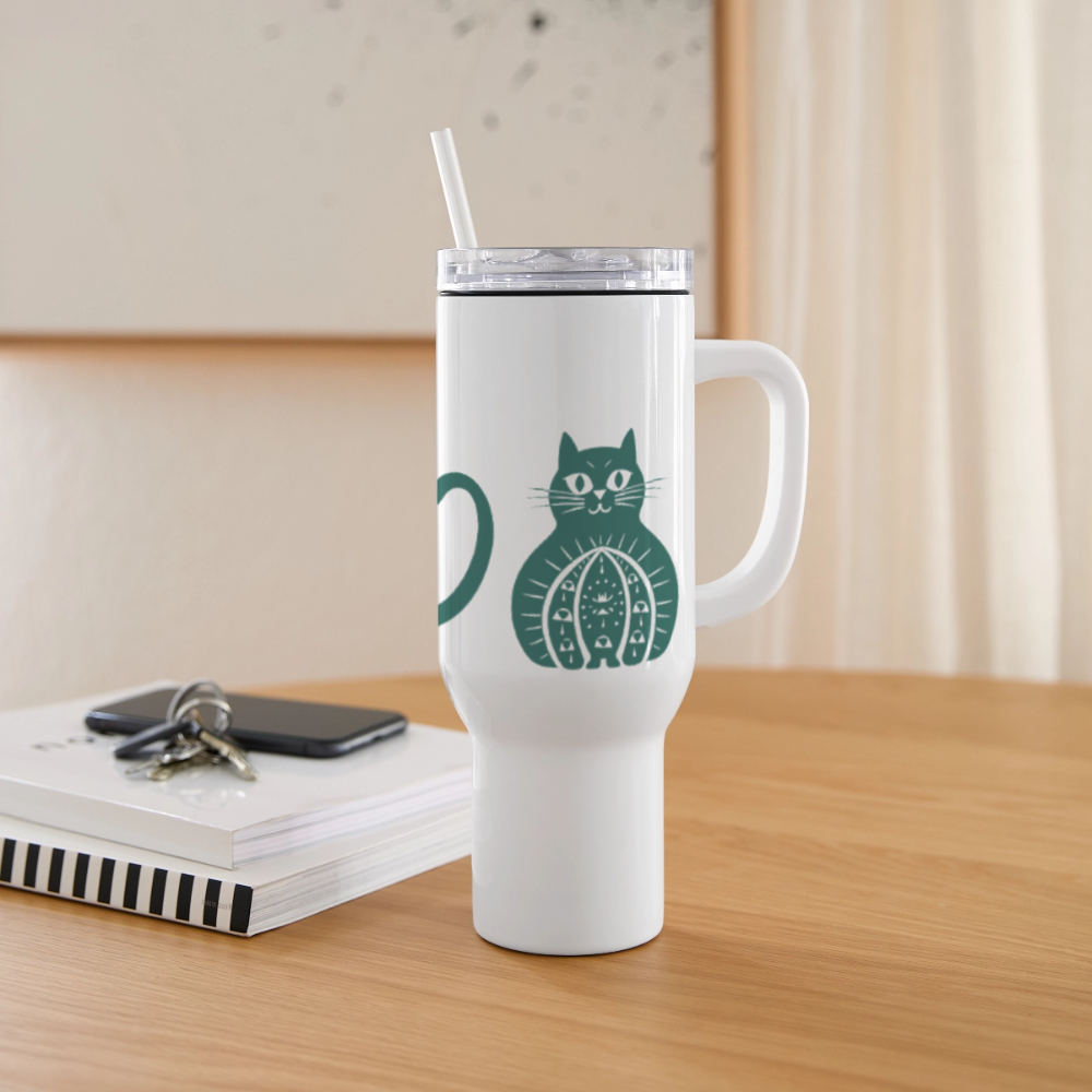 40 oz Travel Tumbler - white