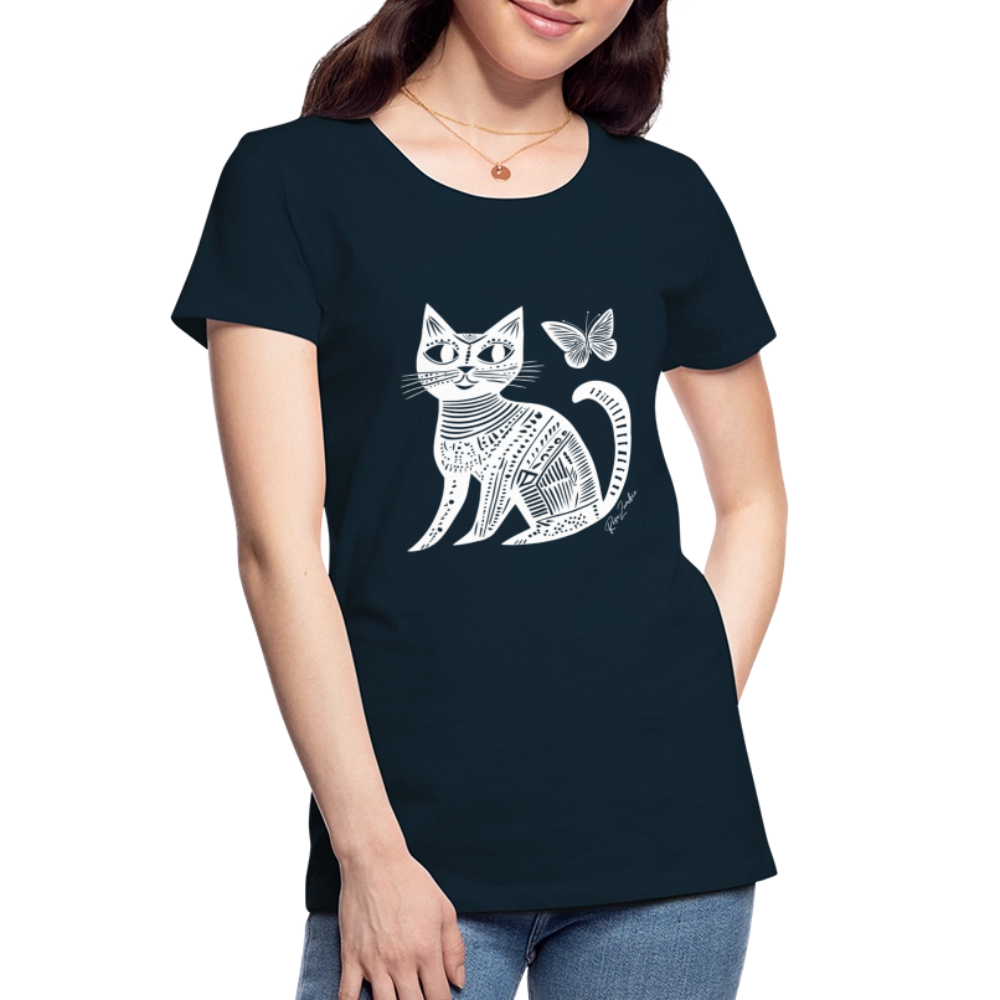 Women’s Premium Organic T-Shirt - deep navy