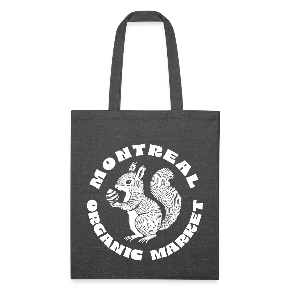 Recycled Tote Bag - charcoal grey