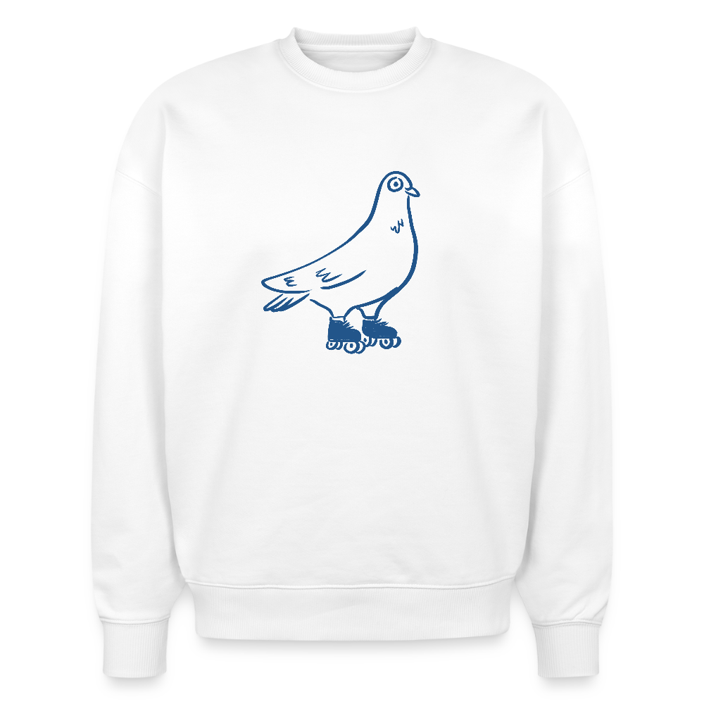 Stanley/Stella Radder Unisex Oversized Organic Sweatshirt - white