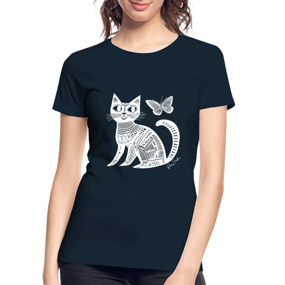 Women’s Premium Organic T-Shirt - deep navy