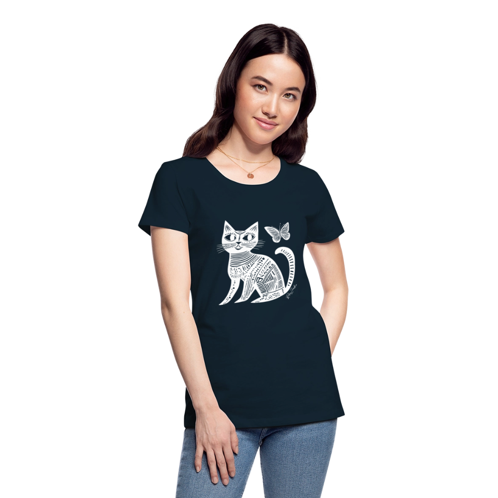 Women’s Premium Organic T-Shirt - deep navy