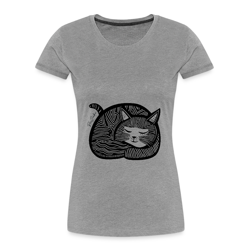 Women’s Premium Organic T-Shirt - heather gray
