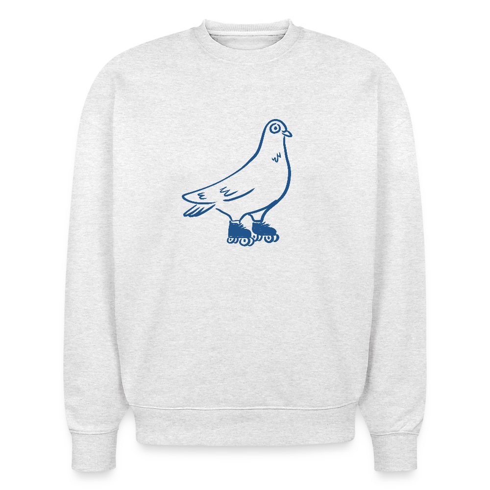 Stanley/Stella Radder Unisex Oversized Organic Sweatshirt - cool heather grey