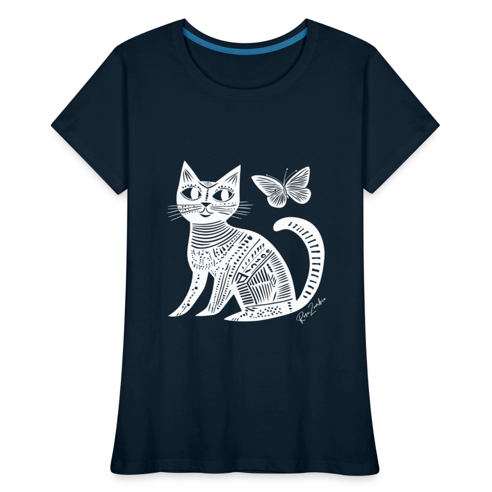 Women’s Premium Organic T-Shirt - deep navy