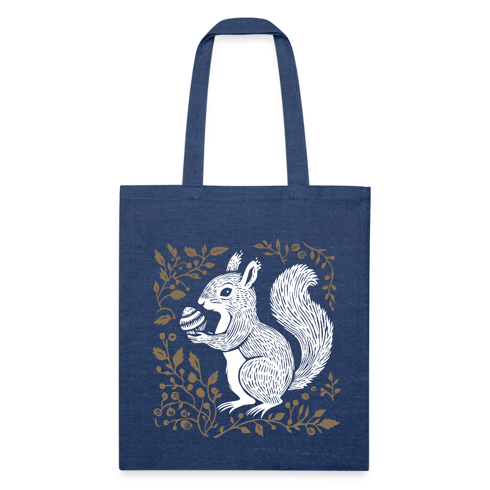 Recycled Tote Bag - heather navy