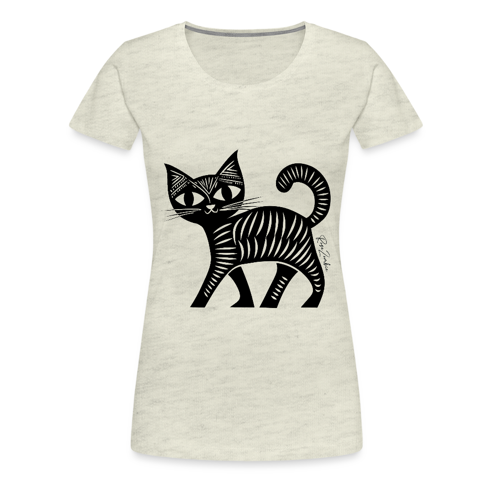 Women’s Premium T-Shirt - heather oatmeal