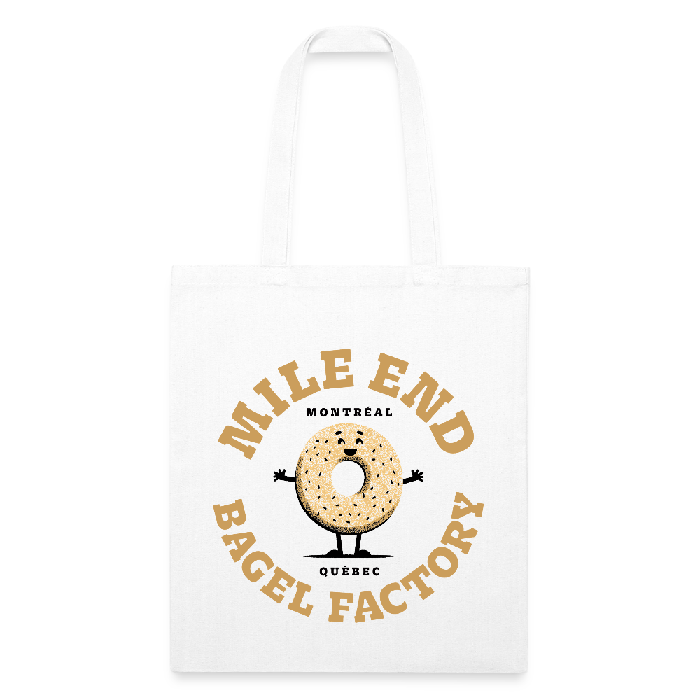 Recycled Tote Bag - white