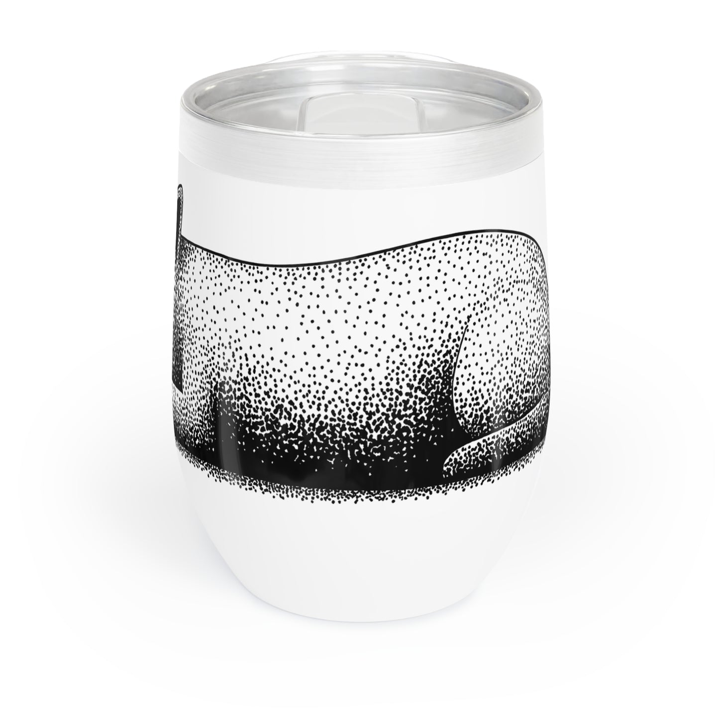 Gobelet de 12 oz en acier inoxydable – Chat qui dort