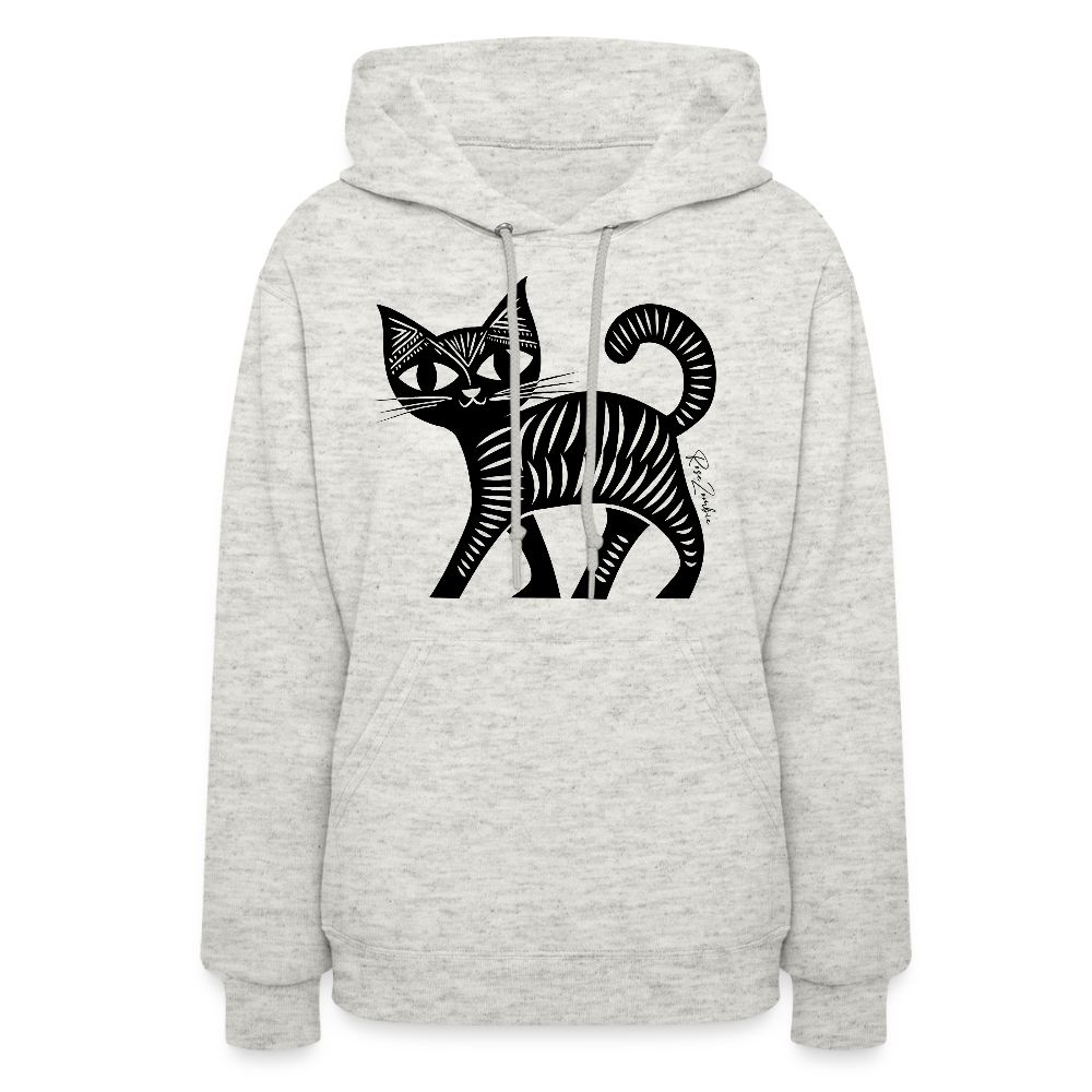 Women's Hoodie - heather oatmeal