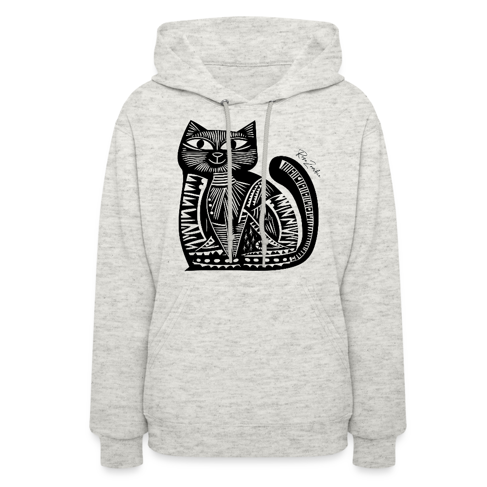 Women's Hoodie - heather oatmeal