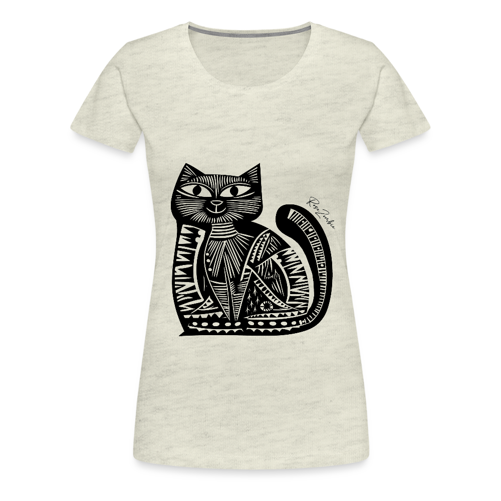 Women’s Premium T-Shirt - heather oatmeal