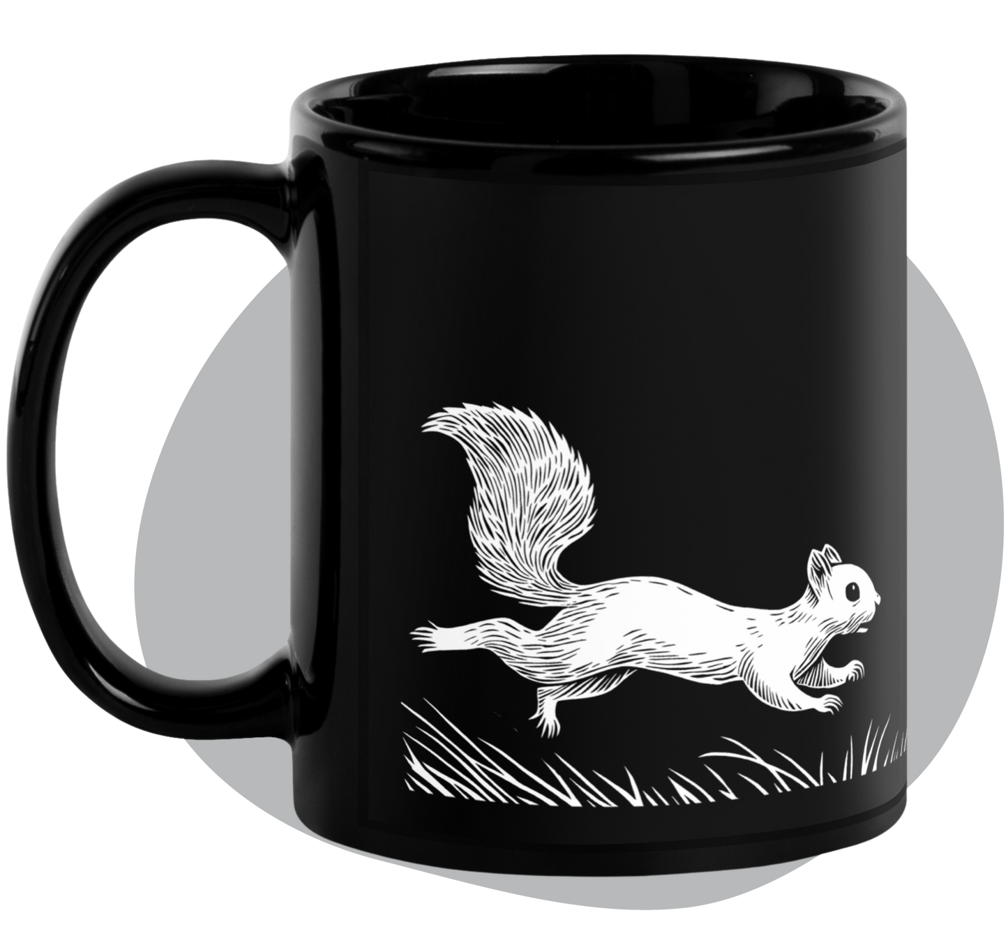 Tasse en céramique Aurora B - Motif bucolique - rose zombie