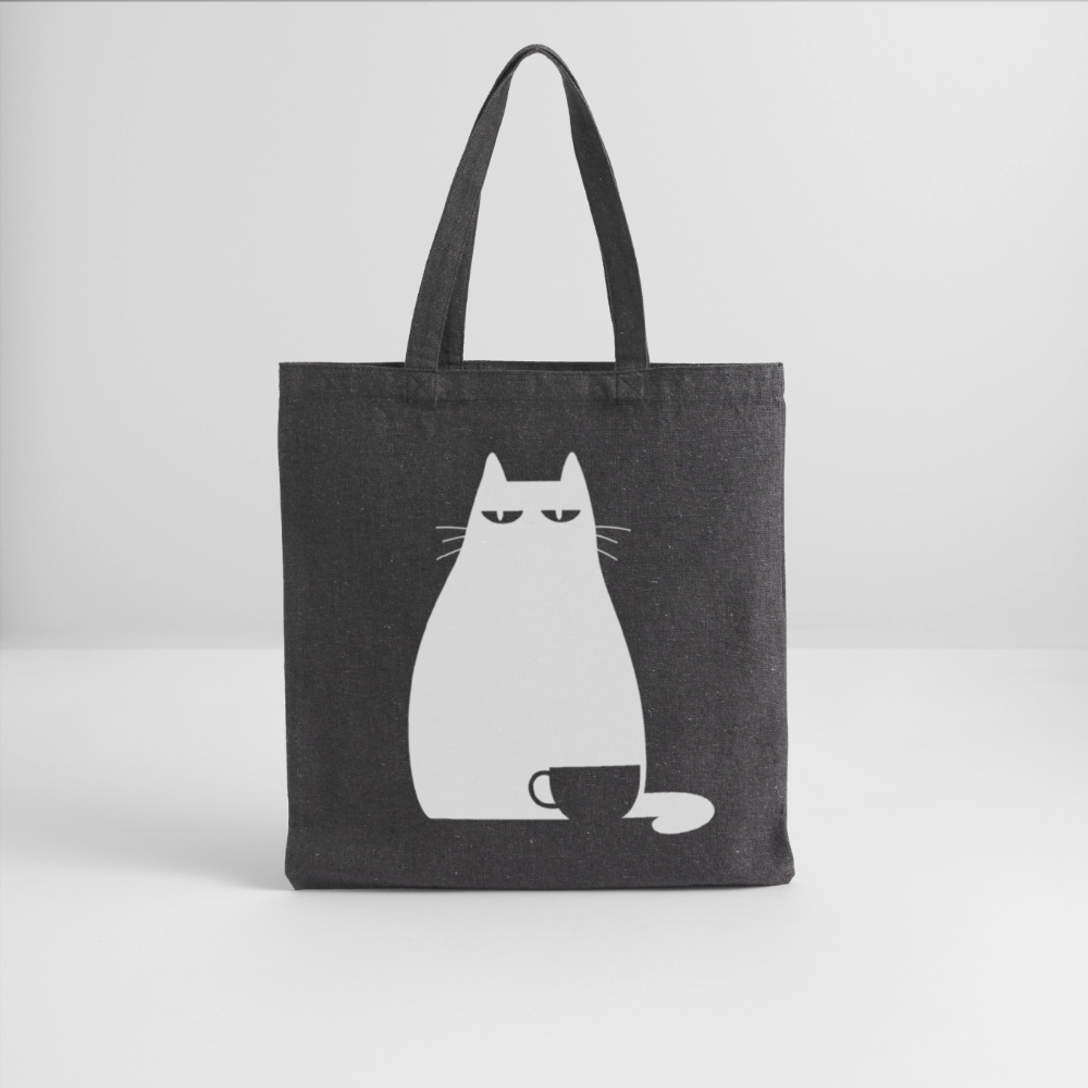Recycled Tote Bag - charcoal grey