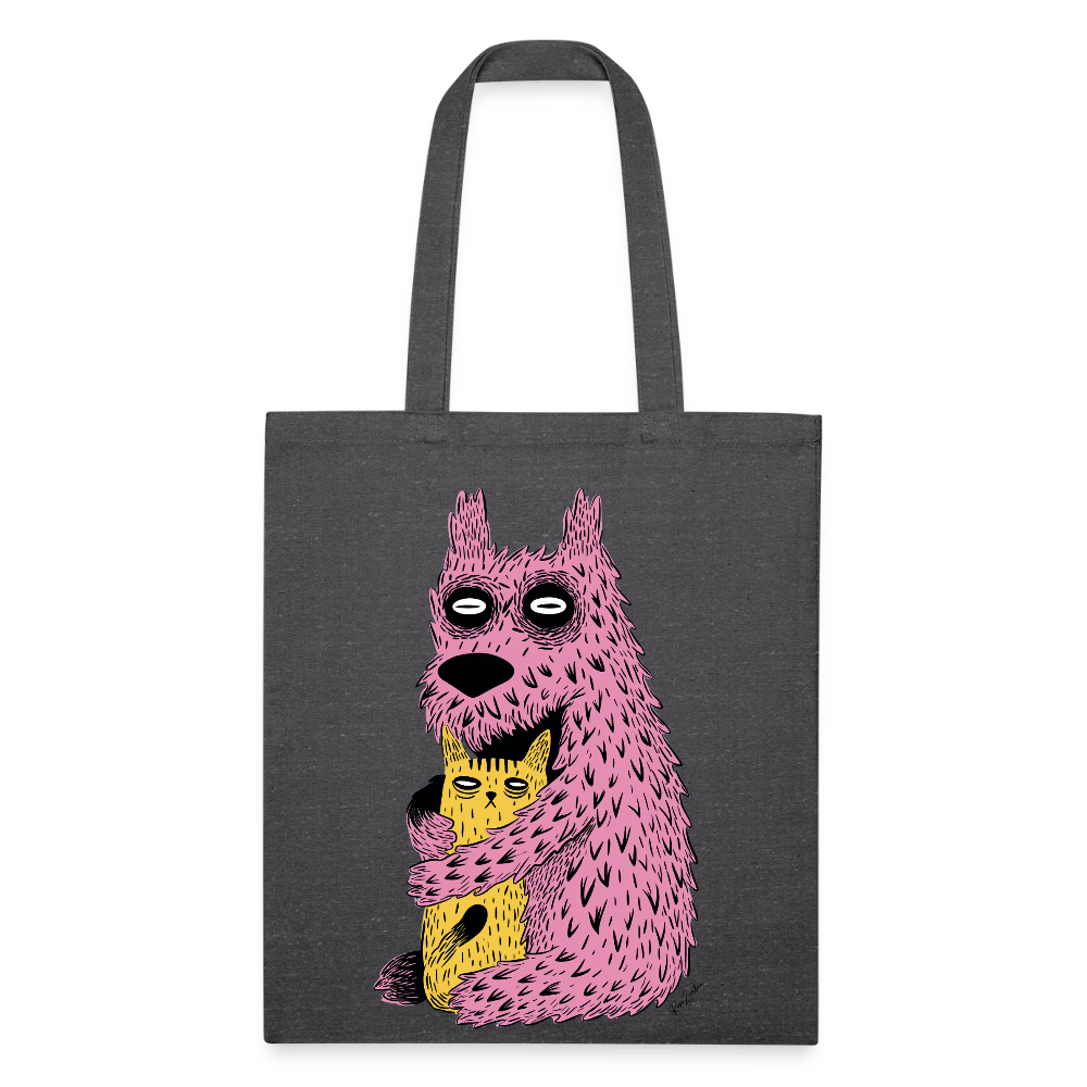 Recycled Tote Bag - charcoal grey
