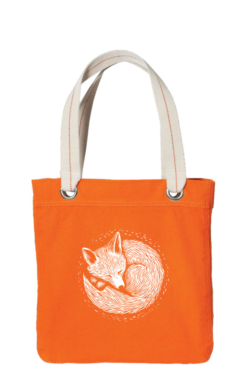 Allie Orange Tote