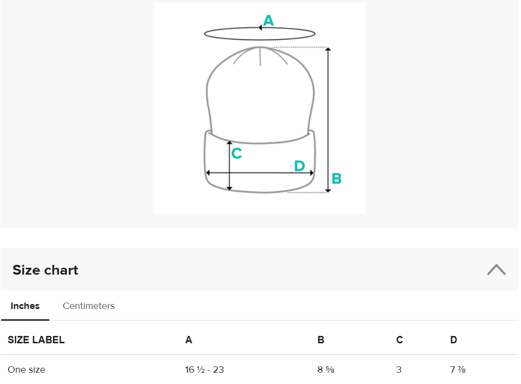 Organic cotton toque - Apple and pie