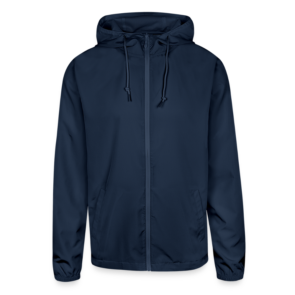 Unisex Lightweight Windbreaker Jacket - navy