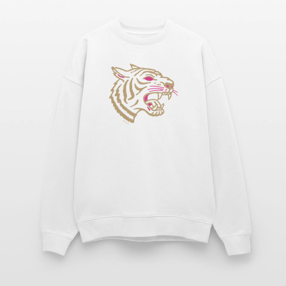 Stanley/Stella Radder Unisex Oversized Organic Sweatshirt - white