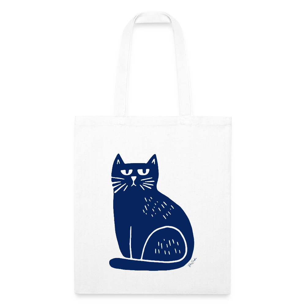 Recycled Tote Bag - white