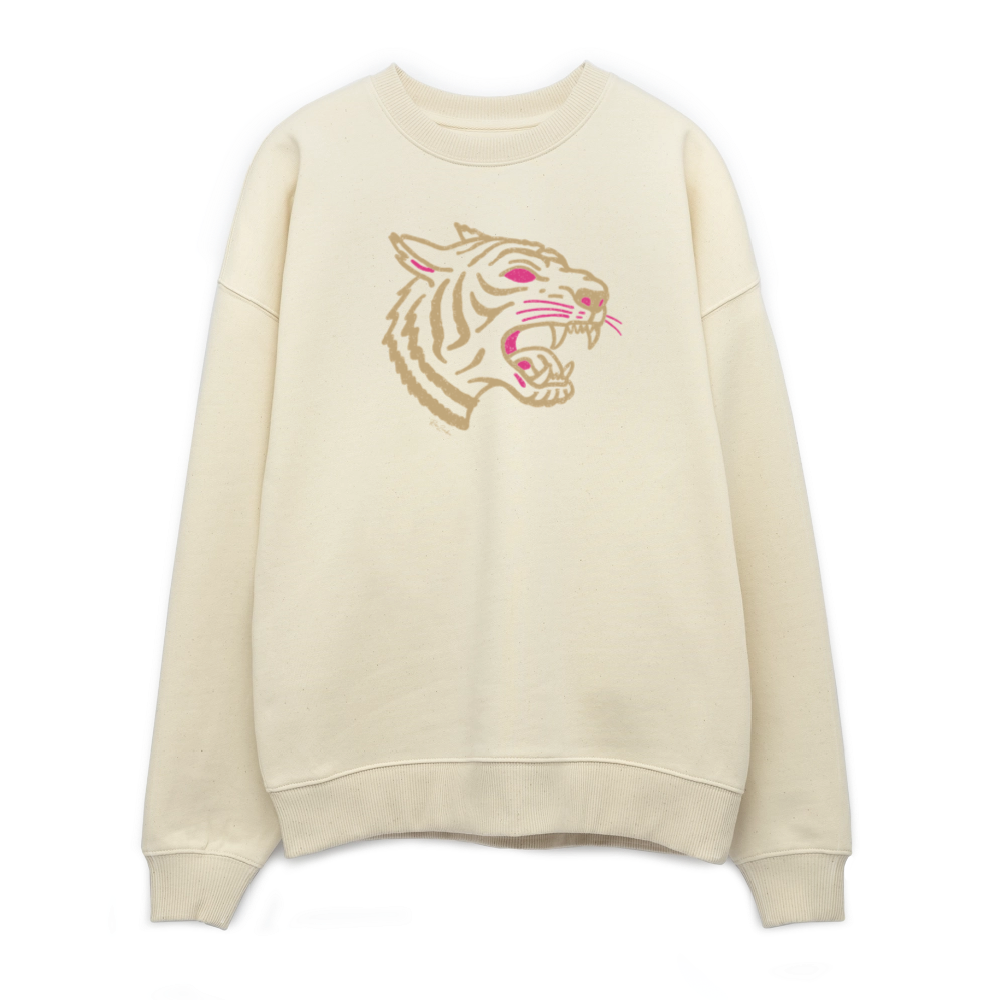 Stanley/Stella Radder Unisex Oversized Organic Sweatshirt - natural raw