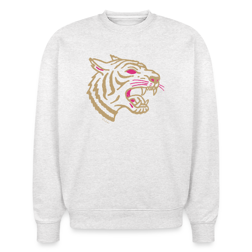 Stanley/Stella Radder Unisex Oversized Organic Sweatshirt - cool heather grey