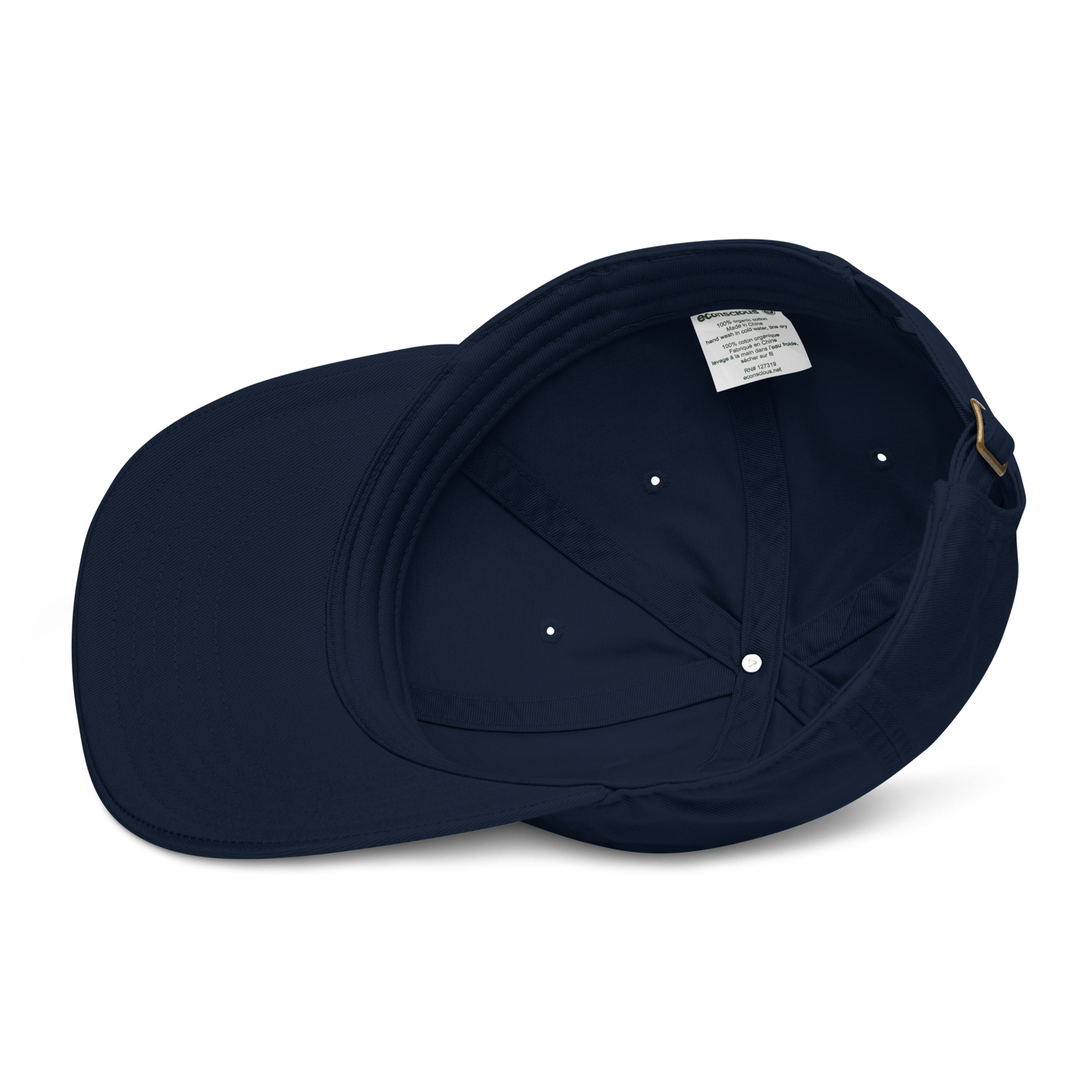 Casquette en coton biologique Kawaii - Motif de chats brodé - rose zombie