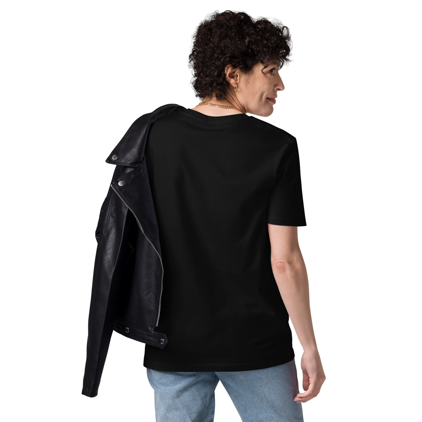 T-shirt en coton bio – Buste d'homme antique avec lunettes