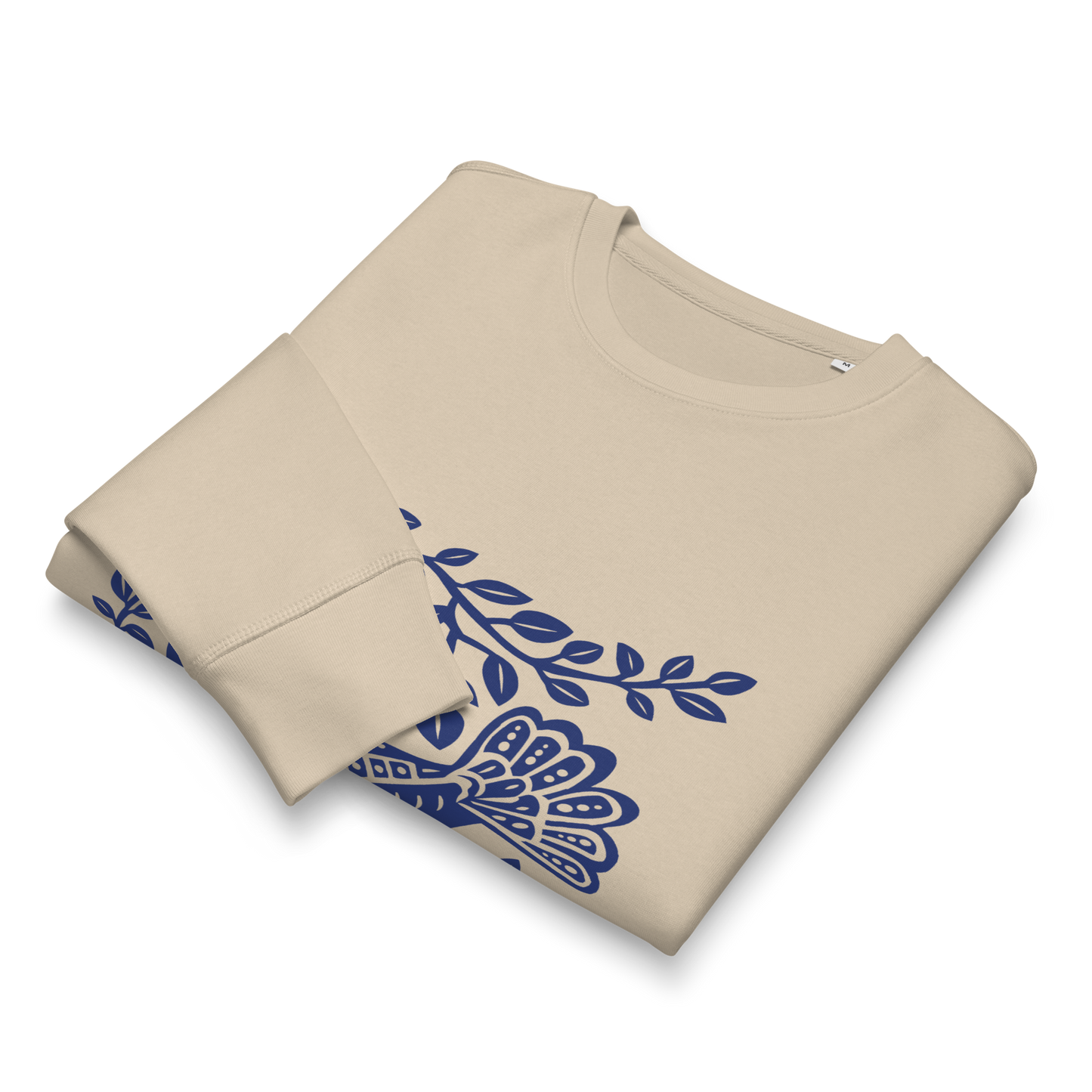 Sweatshirt écolo Camino - Motif d'oiseau - rose zombie