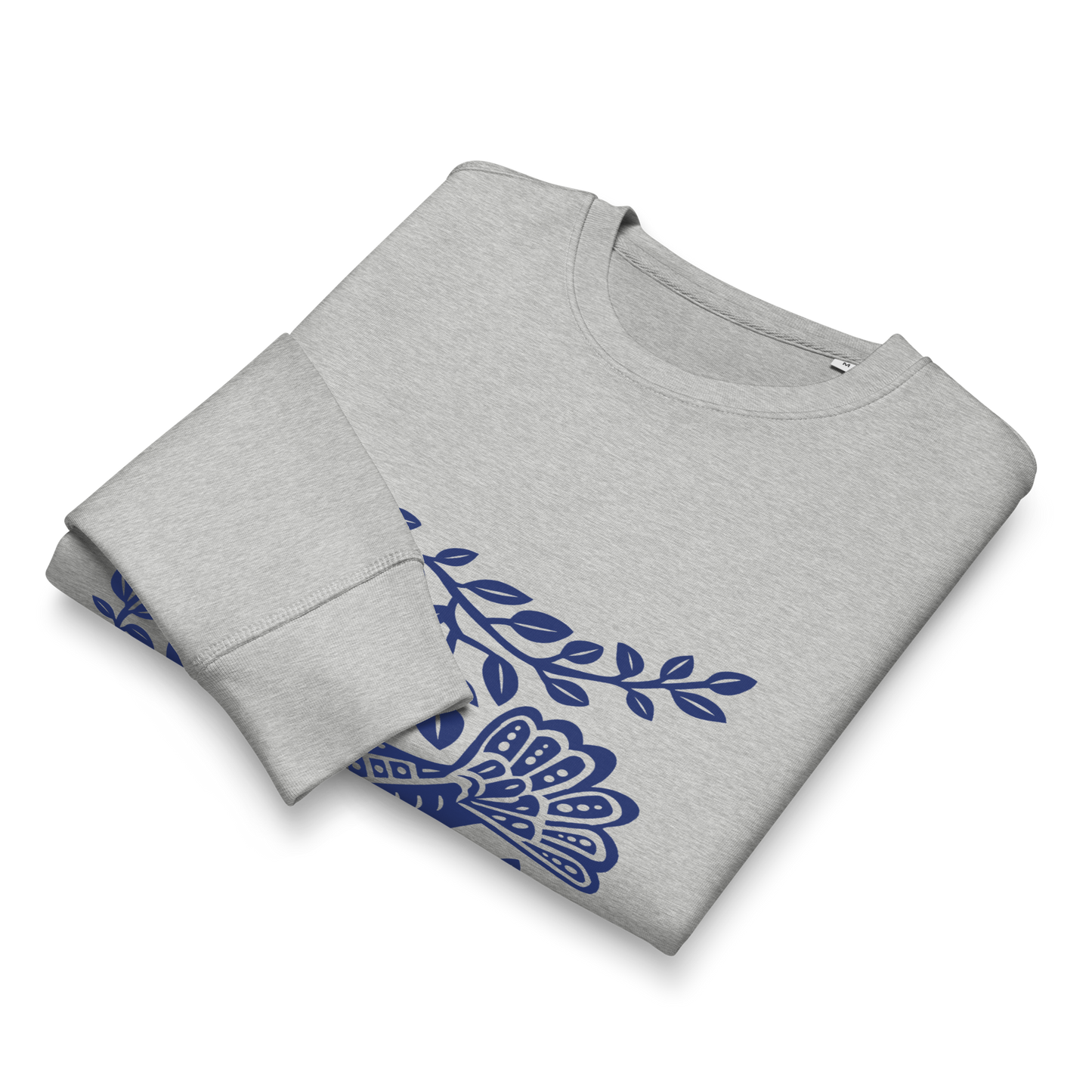 Sweatshirt écolo Camino - Motif d'oiseau - rose zombie