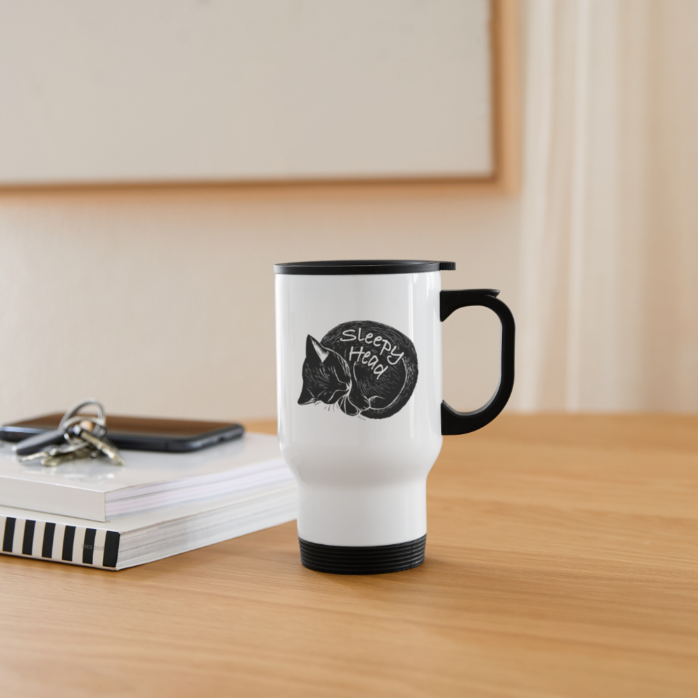 Travel Mug - white