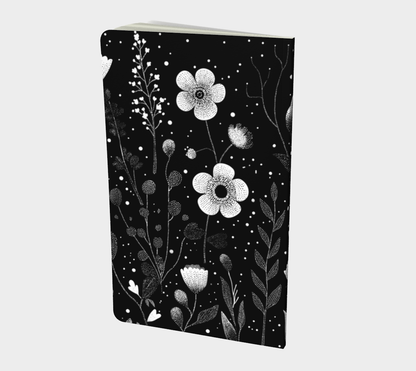 Carnet écoresponsable – Petit – Design fleuri