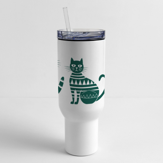 40 oz Travel Tumbler - white