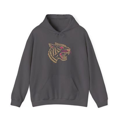 Sweat à capuche en coton durable – Motif de tête de tigre sauvage