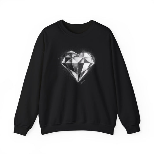 Pull en coton écolo – Imprimé de diamant