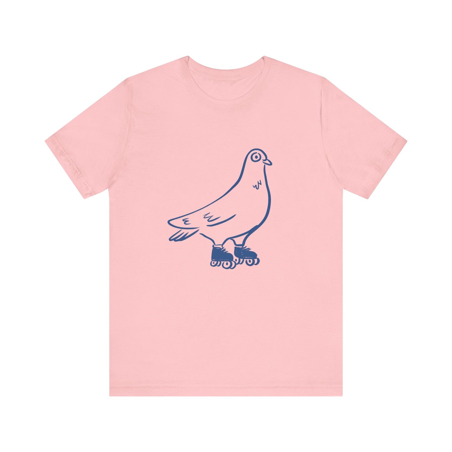 T-shirt écolo en coton durable - Imprimé amusant de pigeon