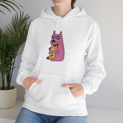 Sweat à capuche en coton durable – Design créatures câlines