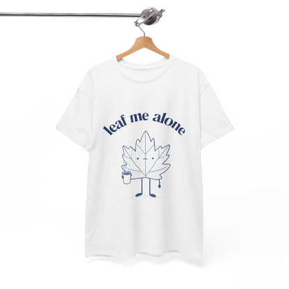 T-shirt en coton durable – Leaf Me Alone