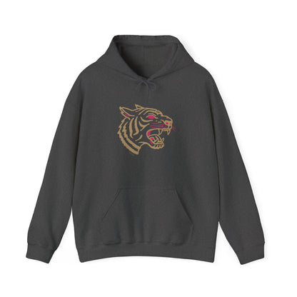 Sweat à capuche en coton durable – Motif de tête de tigre sauvage